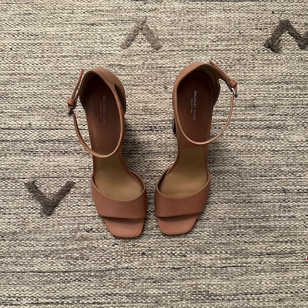 Michael Kors Collection Block Heel Sandal